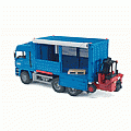 Container Truck with Forklift