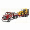 MACK Granite Low Loader w/ JCB Backhoe