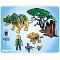 5234 Explorer and Triceratops with Baby