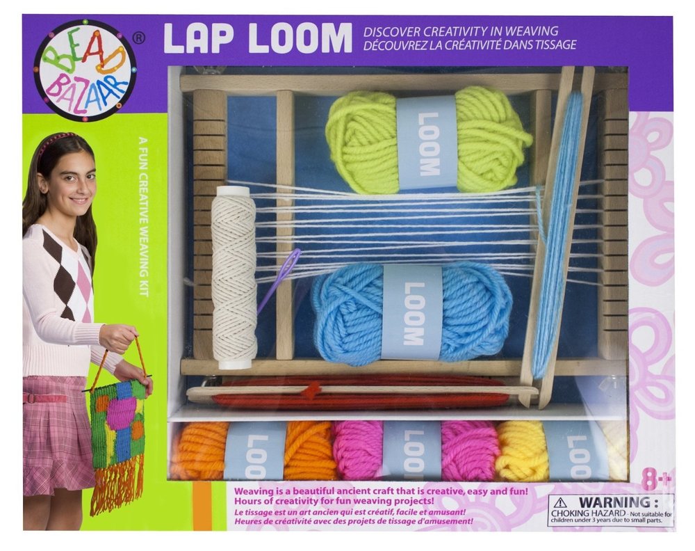 Bead Bazaar Lap Loom Craft Kit Building Blocks