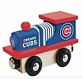 Chicago Cubs Wooden Toy Train Engine