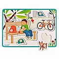 Janod Bike Ride Peg Puzzle