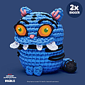 K-Pop Demon Hunters Woobles Derpy Crochet Kit