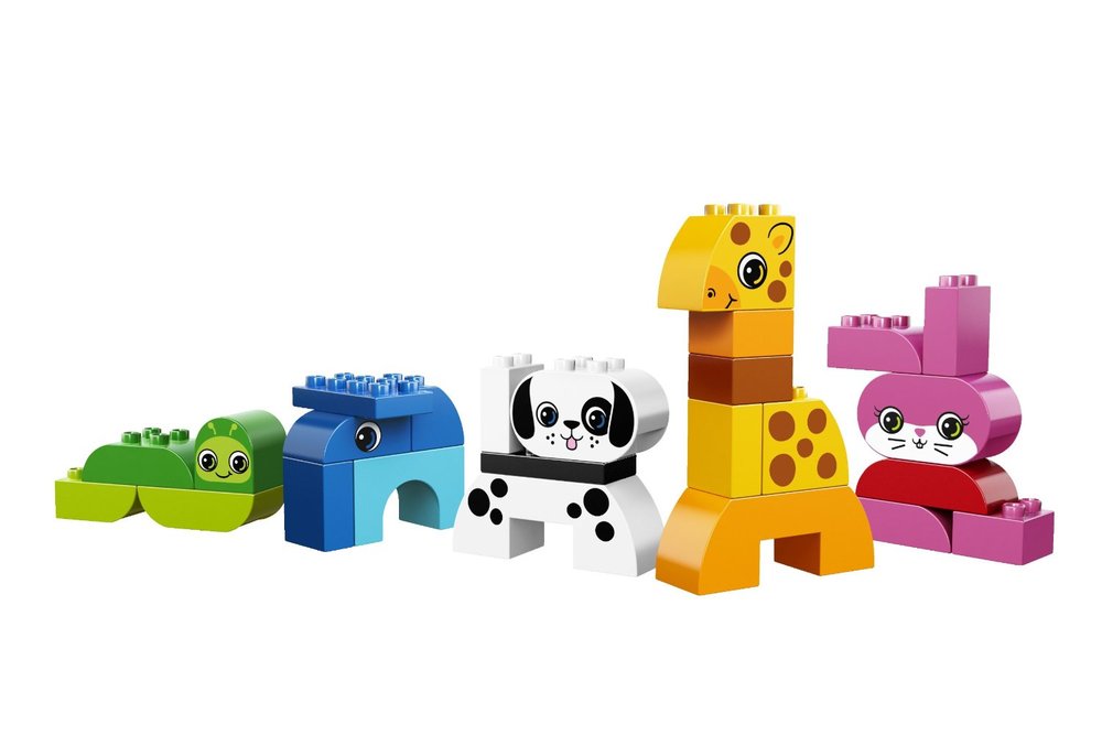 duplo animal blocks