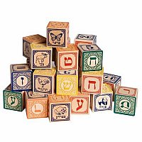 Hebrew ABC Blocks