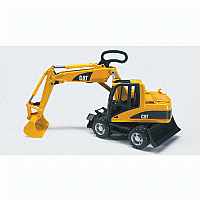 Bruder 2446 Cat Wheeled Excavator Ages 4+