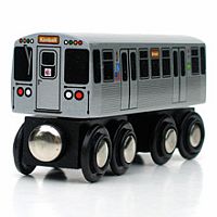 CTA Brown Line Wooden Train