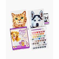 Paint By Number Your Pet Photo  Edition