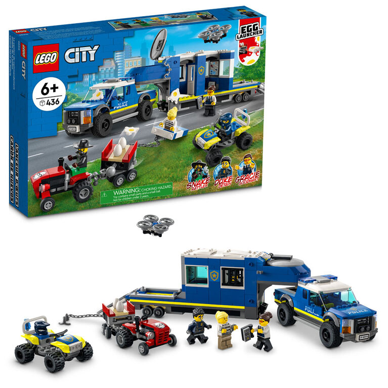 LEGO City Police Mobile Command Truck - Building