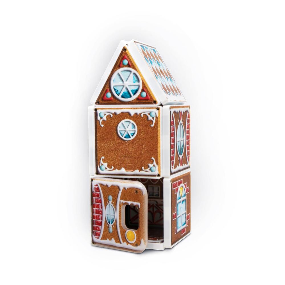 Magnatiles Gingerbread House - Building Blocks