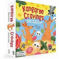 Clever Noodle Kangaroo Cravings Award Winning Learn to Read 300 High-Frequency Sight Words Board Game