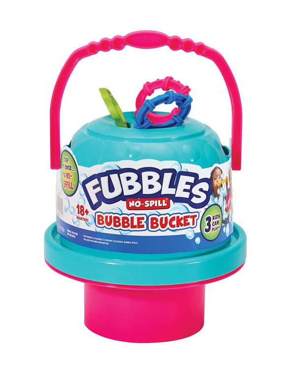 Fubbles NoSpill Big Bubble Bucket Building Blocks