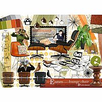 Ravensburger Eames Design Classics 1000 Piece Jigsaw Puzzle for Adults