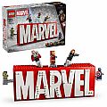 LEGO Marvel Logo & Minifigures 76313