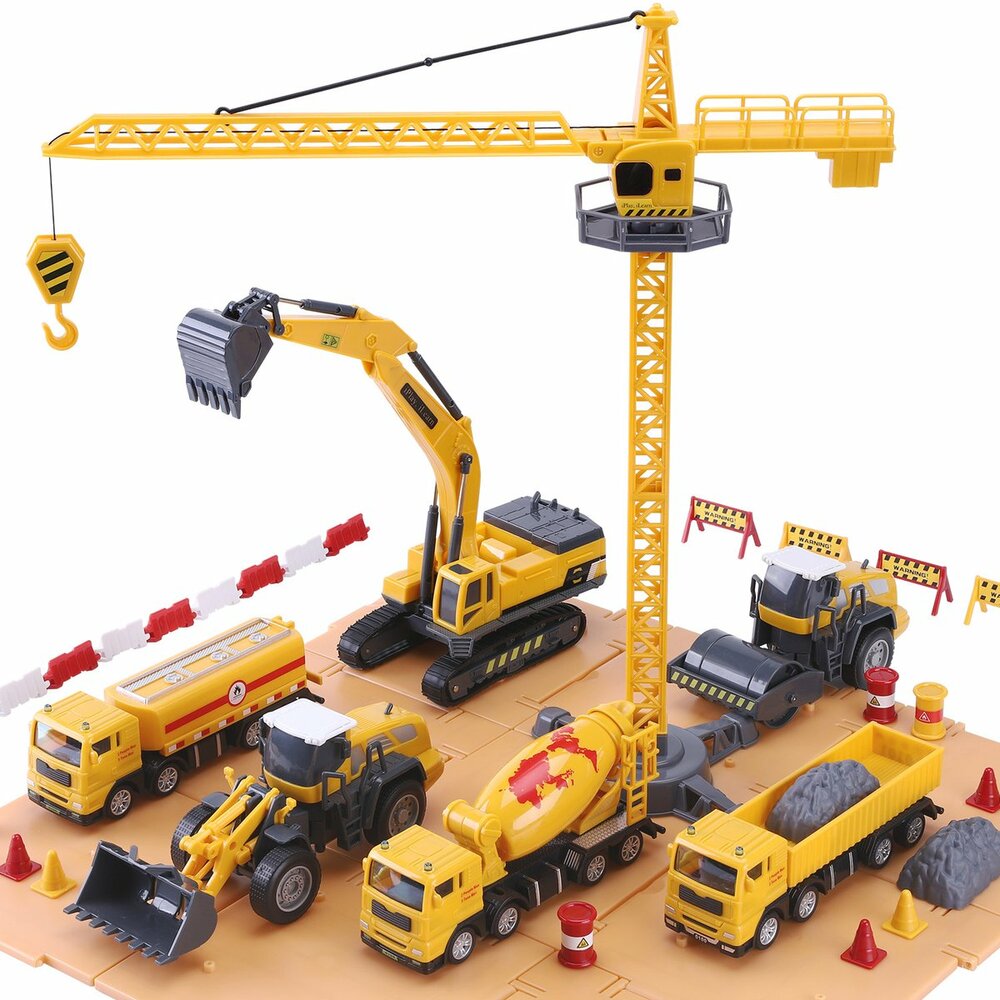 Construction building outlet sets toys