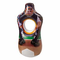 Inflatable toss target practice