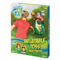 Inflatable toss target practice
