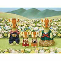 Calico Critters Highbranch Giraffe Family