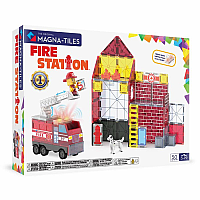 Magnatiles Magna-Tiles Fire Station