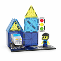Magnatiles Magna-Tiles Police Patrol