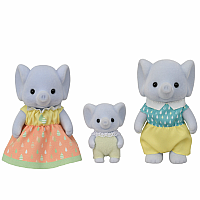 Calico Critters Elephant Family Trio