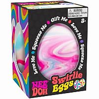 NeeDoh Swirlie Egg Nee Doh