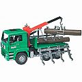 Bruder 2769 MAN TGA Timber Truck with Loading Crane and 3 Trunks Ages 4+