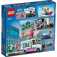 60314 LEGO City Ice Cream Truck Police Chase Toy Building Kit