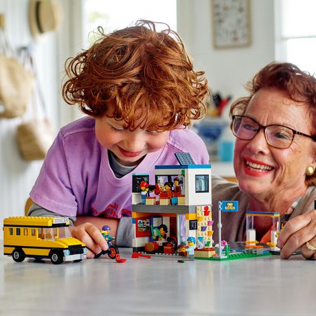 Lego city school set cheap