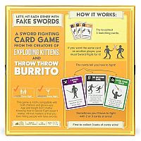 Let’s Hit Each Other with Fake Swords by Exploding Kittens - 3-6 Players - Ages 7+