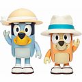 Bluey Figures Two Pack - On Holiday
