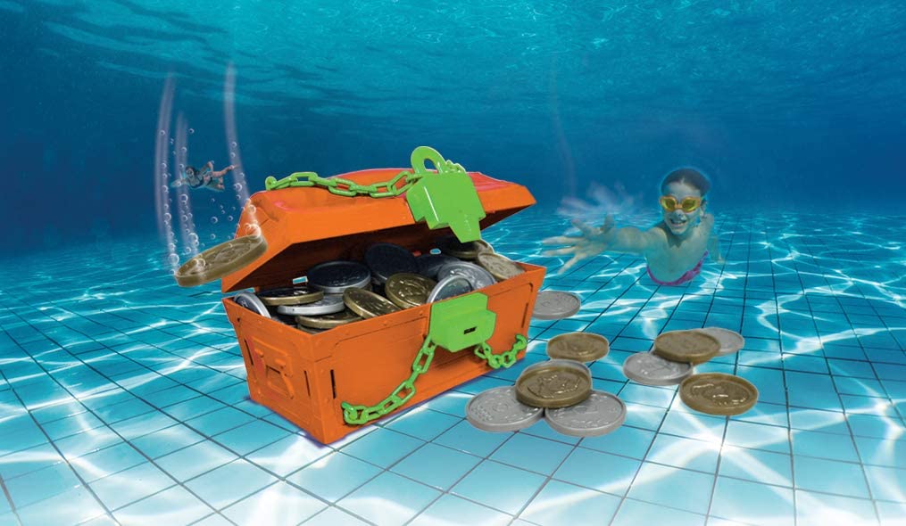 Treasure chest diving toys sale