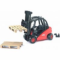 Linde H30D Forklift with 2 Pallets