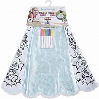 Color-A-Cape Magical Light Blue Princess