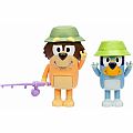Bluey Figures Two Pack - Fishing with Grandad
