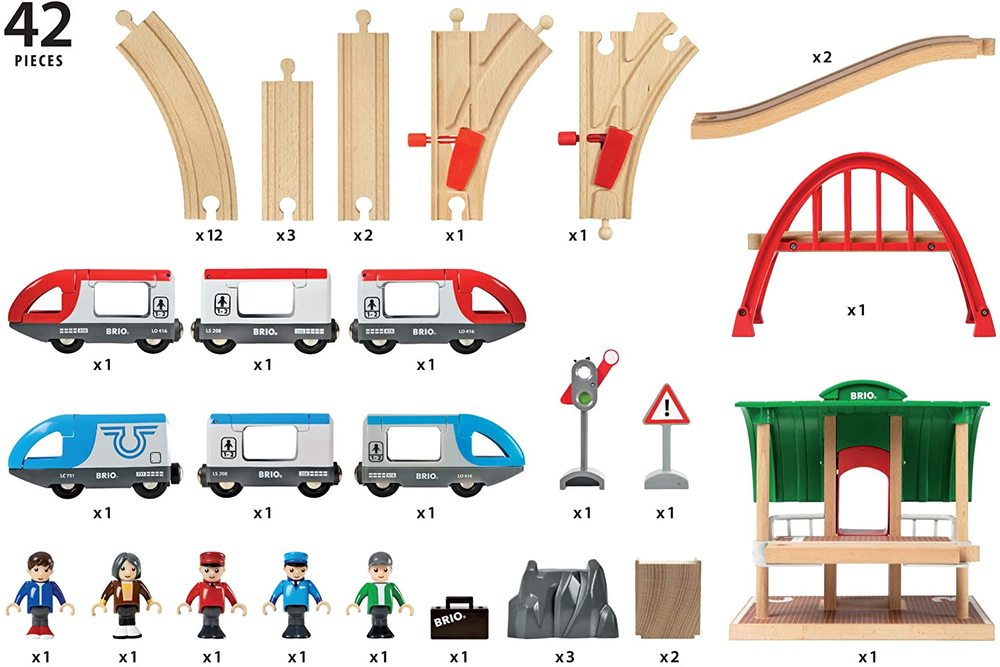 Brio Travel Switching Set Building Blocks