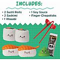 Foodie Fidgets Sushi Tray Squishy Set