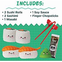 Foodie Fidgets Sushi Tray Squishy Set