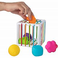 Fat Brain Toys Inny Bin Shape Sorter Learning Toy Ages 10 months +