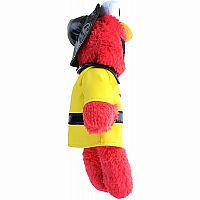 Sesame Street Fireman Elmo 9.5" - Gund Plush