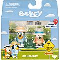 Bluey Figures Two Pack - On Holiday