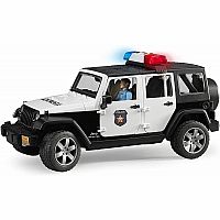 Bruder Jeep Rubicon Police Car with Policeman