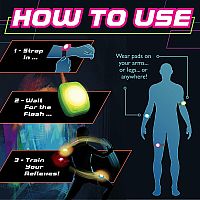 Flex Flash Reflex Training Game for Kids & Adults – Fast-Paced Reaction Speed Game by MindWare