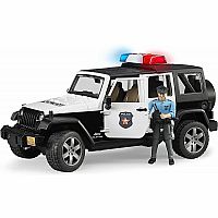 Bruder Jeep Rubicon Police Car with Policeman