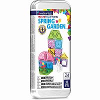 Magna-Tiles microMAGS 24-Piece Spring Garden Travel Set