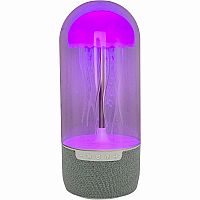 Jellyfish LED Spinning Mood Lamp with Speaker 