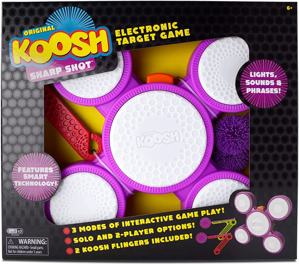 Koosh Sharp Shot Interactive Game Age 6+ Building Blocks