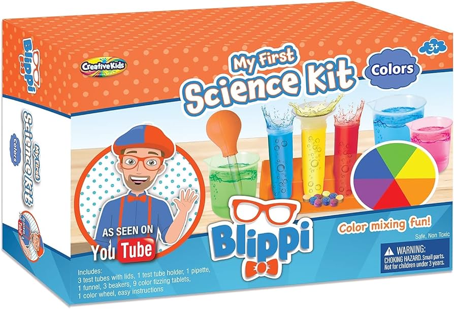 Blippi's Color Mixing Fun Science Kit - Building Blocks