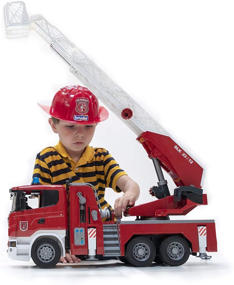 Bruder SCANIA R-Series Fire Engine - Building Blocks