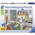 Cat Nap Puzzle 500pcs Large Format